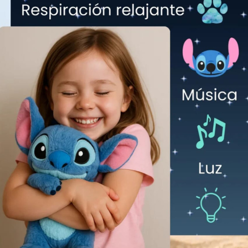 Peluche antiestrés con música
